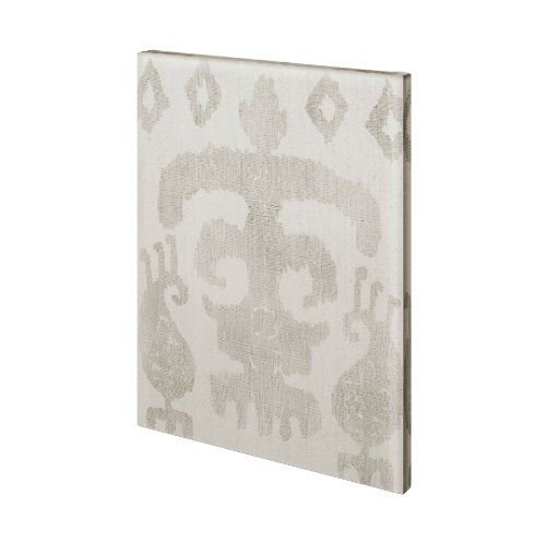 101454-L - Shadow Ikat III by Chariklia Zarris a Hand Embellished Textured Canvas