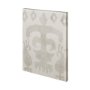 101454-L - Shadow Ikat III by Chariklia Zarris a Hand Embellished Textured Canvas