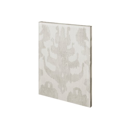 101455-S - Shadow Ikat IV by Chariklia Zarris a Hand Embellished Textured Canvas