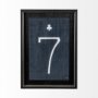 12946 - Value Collector 7 by Mercana Studio a Hand Embellished Textured Framed Art Print