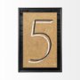 12934 - Value Collector 5 by Mercana Studio a Hand Embellished Textured Framed Art Print
