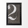 12931 - Value Collector 2 by Mercana Studio a Hand Embellished Textured Framed Art Print