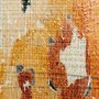 101436-L - Bohemian Ikat V by Chariklia Zarris a Hand Embellished Textured Canvas