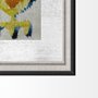12918 - Bohemian Ikat III by Chariklia Zarris Hand Embellished Textured Framed Art Print Matted under Glass