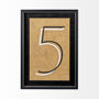 12944 - Value Collector 5 by Mercana Studio a Hand Embellished Textured Framed Art Print