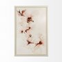 12893 - Watercolor Blossoms II by PI Studio a Hand Embellished Textured Framed Art Print Matted under Glass