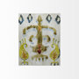 101460-S - Bohemian Ikat III by Chariklia Zarris a Hand Embellished Textured Canvas