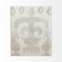 101454-L - Shadow Ikat III by Chariklia Zarris a Hand Embellished Textured Canvas
