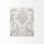 101456-S - Shadow Ikat V by Chariklia Zarris a Hand Embellished Textured Canvas