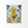 101434-S - Bohemian Ikat II by Chariklia Zarris a Hand Embellished Textured Canvas