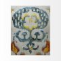 101433-L - Bohemian Ikat I by Chariklia Zarris a Hand Embellished Textured Canvas