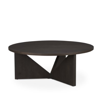 71006 - Tarro Brown Wood w/ Triangle Legs Coffee Table