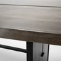 68244 - Ledger III 84x38 Brown Solid Wood Top & Base Dining Table
