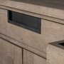 68204 - Braxton III 81.5x18.5 Natural Brown Solid Wood 3 Drawer 6 Door Sideboard
