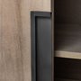 68204 - Braxton III 81.5x18.5 Natural Brown Solid Wood 3 Drawer 6 Door Sideboard