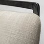 68087 - Kavalan 33.5" Total Height Beige Upholstered Seat Gray Metal Frame Counter Stool