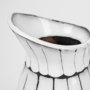 68100 - Lome Small White/Black Ceramic Jug