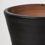 68102 - Luanda Small Black/White Large Ceramic Vase 