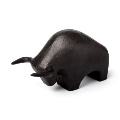 68410 - Tauro II 9L x 4W Black Cast Aluminum Raging Bull