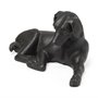 68422 - Czar 11L x 7W Black Metal Labrador Retriever