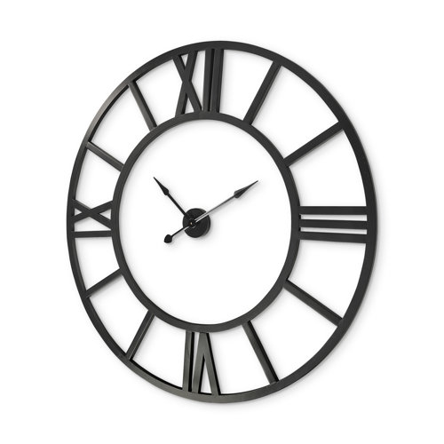 68529 - Stoke 54" Round Giant Oversized Industrial Wall Clock