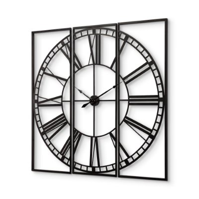 68522 - Norwood 60" Square Oversized+ Industrial Wall Clock