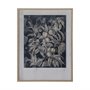 12964 - Vintage Fruit & Floral II by Megan Meagher Hand Embellished Framed Art Print Matted under Glass