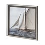 12966 - Sailing South by  Jorge Llovet a Hand Embellished Textured Framed Photo Art Print Matted under Glass