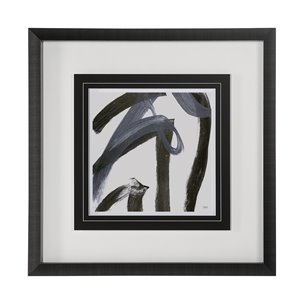 Low Storm II by Mercana Studio a Hand Embellished Textured Framed Art Print Matted under Glass