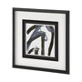12983 - Low Storm II by Mercana Studio a Hand Embellished Textured Framed Art Print Matted under Glass