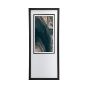Oasis II by Gabrielle C a Framed Art Print Matted under Glass