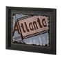 12993 - Atlanta by Alarm a Hand Embellished Textured Framed Art Print