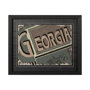 12994 - Georgia by Alarm a Hand Embellished Textured Framed Art Print