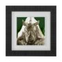12998 - Rhino Green by Mercana Studio a Hand Embellished Textured Framed Art Print Matted under Glass