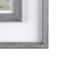 13034 - Silver Light by Pablo Rojerro a Hand Embellished Textured Framed Art Print Matted under Glass