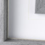 13034 - Silver Light by Pablo Rojerro a Hand Embellished Textured Framed Art Print Matted under Glass