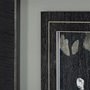 13036 - Whirlwind by Liz Jardine a Hand Embellished Textured Framed Art Print Matted under Glass