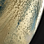 13037 - Blue Planet by Barbara Mercado a Framed Art Print Matted under Glass