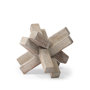 68646 - Vega II (Large) 7L x 7W Natural Wood Jack Object
