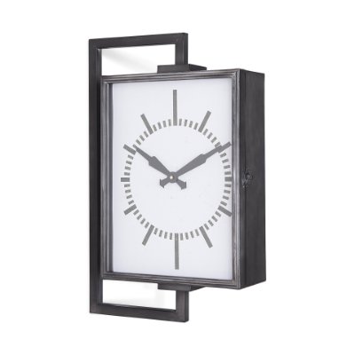 68553 - Hagar Rectangular Large Industrial Wall Clock