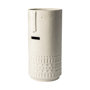 68572 - Jacob II Tall White Ceramic Smiling Face Vase