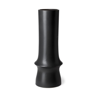 68633 - Laforge III Black Ceramic Vase