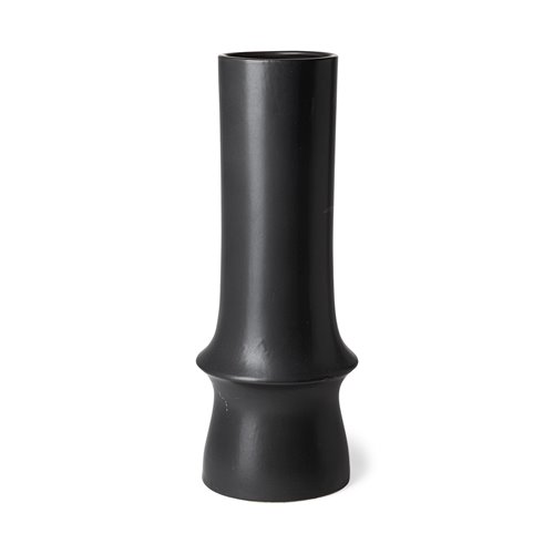 68633 - Laforge III Black Ceramic Vase