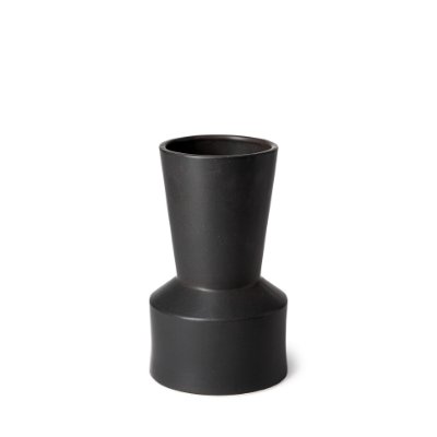68631 - Laforge Black Ceramic Vase