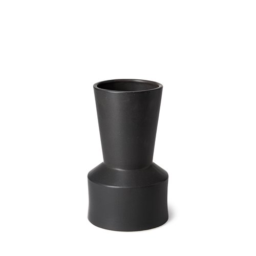 68631 - Laforge Black Ceramic Vase