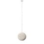 68172 - Theta 15.5x14.5 White-Washed Wood Beaded Pendant Light