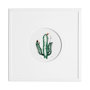 13055 - Cactus IV by Mercana Studio a Hand Embellished Textured Framed Art Print Matted under Glass