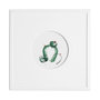 13054 - Cactus III by Mercana Studio a Hand Embellished Textured Framed Art Print Matted under Glass