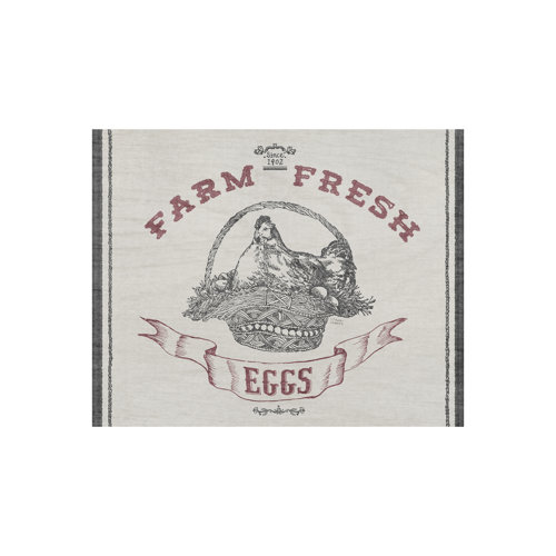 101486-S - Farm Fresh II by Halle Rakka a Hand Embellished Textured Canvas