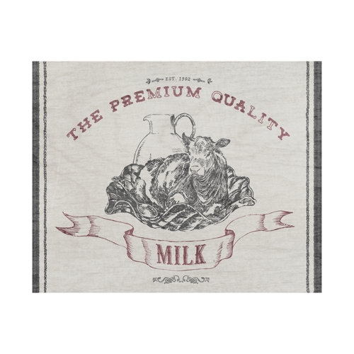 101485-L - Farm Fresh I by Halle Rakka a Hand Embellished Textured Canvas
